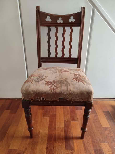 Photo of free Dining chair (How Wood AL2) #1