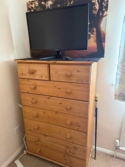 Photo of free Chest drawers and a TV 32 (AL1) #1