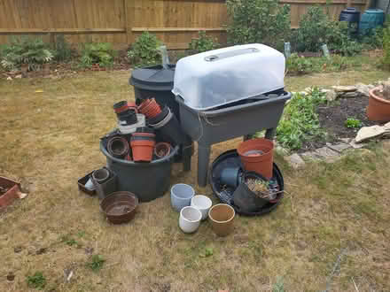 Photo of free Grow table and pots (Headington OX3) #1