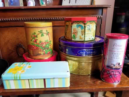 Photo of free Biscuit tins (Roehampton SW15) #1