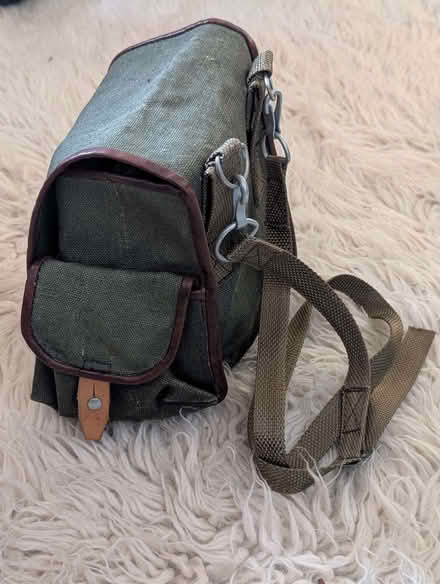 Photo of free Small Vintage Satchel Bag with Side Pocket (Mold CH7) #2