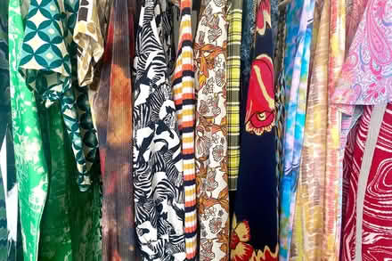 Photo of Fabric / old clothes / bedding / curtains (Street Gate NE16) #1