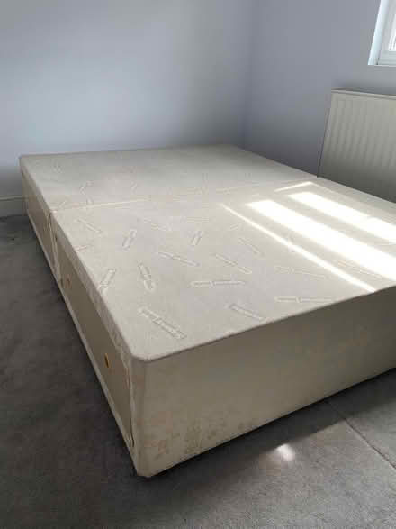 Photo of free Double divan bed base (Walthamstow Village E17) #3