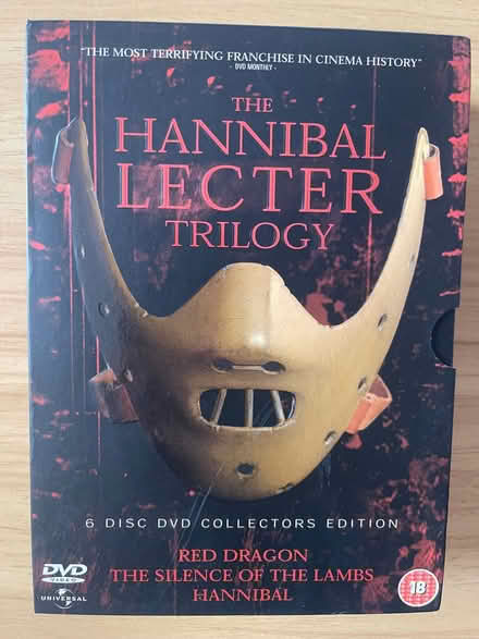 Photo of free Silence Of The Lambs / Hannibal / Red Dragon DVD box set (Chorley PR6) #1