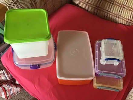 Photo of free Plastic boxes with lids. (Fountainbridge EH3) #2