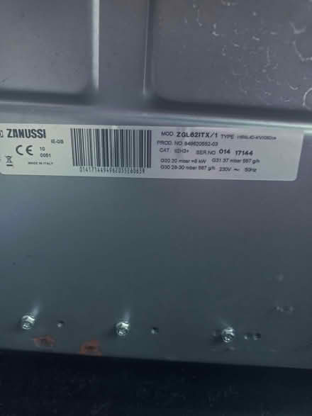 Photo of free Zanussi 4 rung gas hob (Saltaire BD18) #4