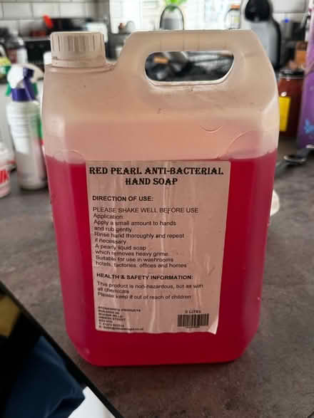 Photo of free Anti Bacterial Soap (Bangor-on-Dee LL13) #1