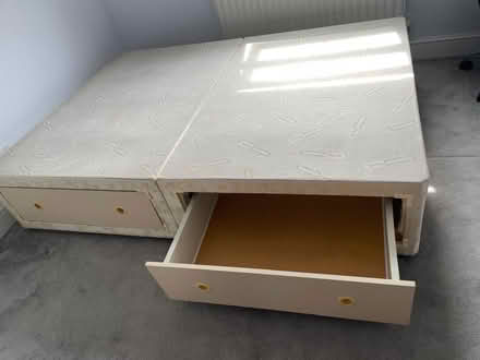 Photo of free Double divan bed base (Walthamstow Village E17) #4