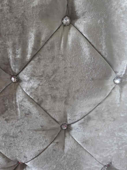 Photo of free Velvet double headboard (LE8 Whetstone, Leicester) #3