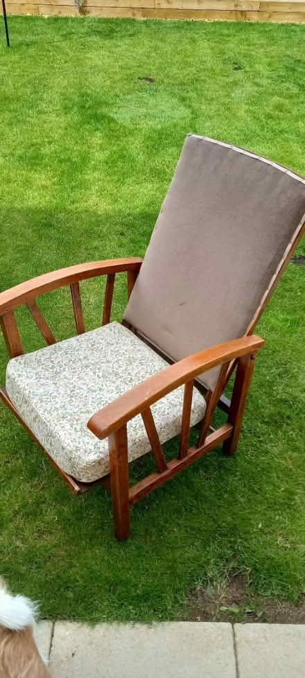 Photo of free Small chair - reclines (Costhorpe S81) #3