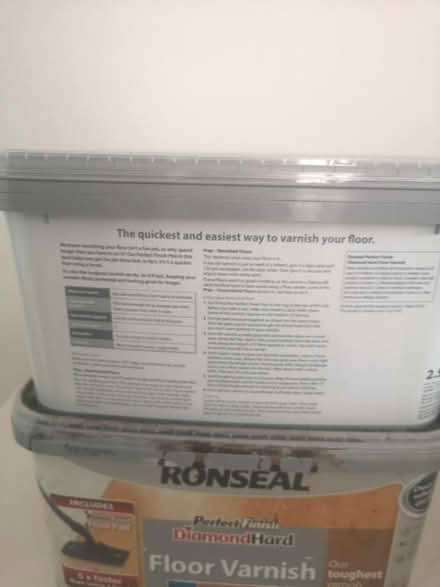 Photo of free Ronseal satin floor varnish (Headington OX3) #3