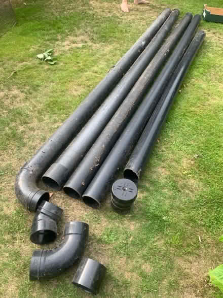 Photo of free Plastic waste pipes (Purley CR8) #1