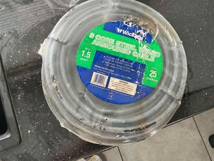 Photo of free 3 core steel wired armoured cable (Appleton OX13) #1