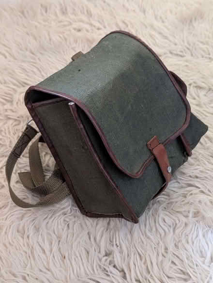 Photo of free Small Vintage Satchel Bag with Side Pocket (Mold CH7) #3