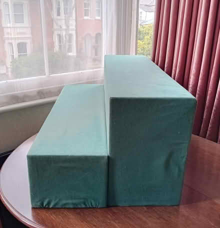 Photo of free Fabric covered wooden display boxes (Dorchester near Top o' Town) #2