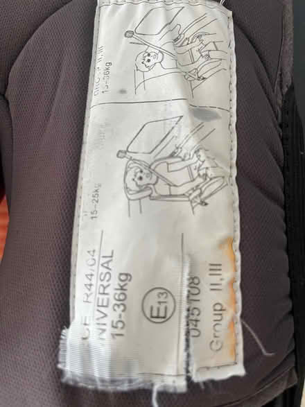 Photo of free Child’s car seat/booster cushion (Milbourne SN16) #2