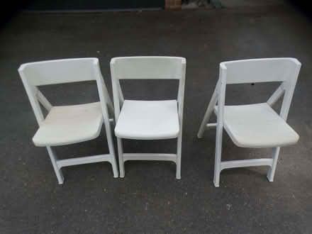 Photo of free plastic chairs (Wilton SN8) #2