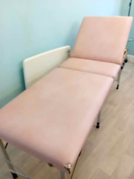 Photo of free Pink treatment couch (Gayton CH60) #1