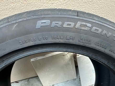 Photo of free Used tire with screw in it (Burlingame, CA) #3