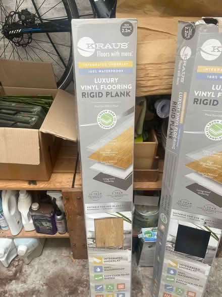 Photo of free Vinyl plank flooring (Solihull B92) #1
