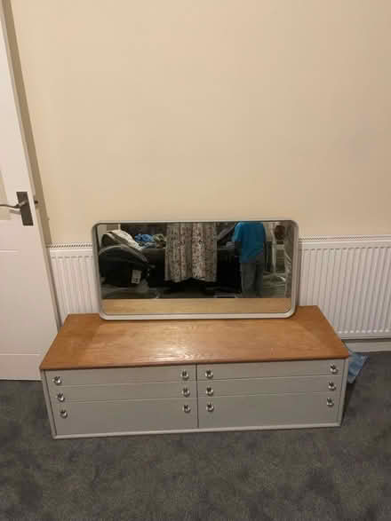 Photo of free Brown and white dresser (OL79LW) #2