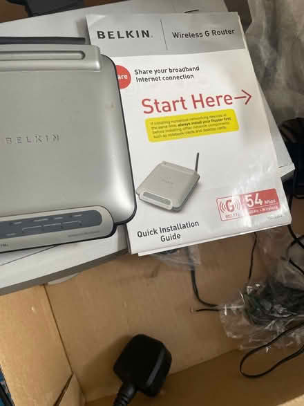 Photo of free Belkin router (CH49) #1