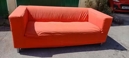 Photo of free Red IKEA Sofa (Brincliffe S11) #1