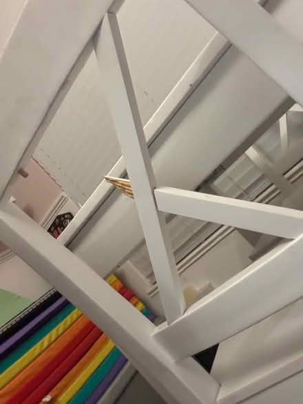 Photo of free White Table + 4 Chairs (HA2 Rayners Lane) #2