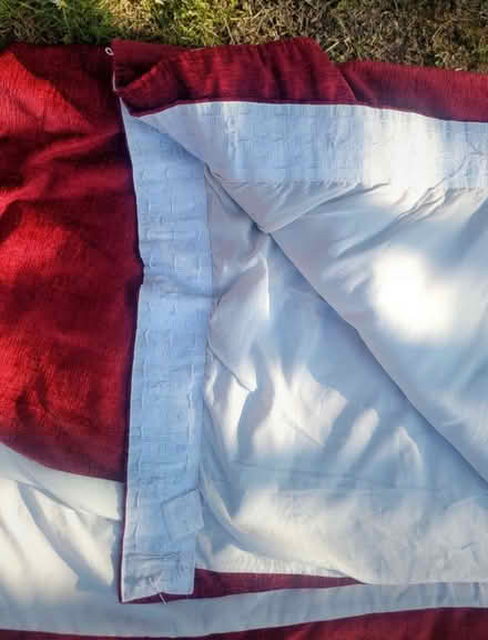 Photo of free 2 pencil pleat curtains (Church RG2) #2