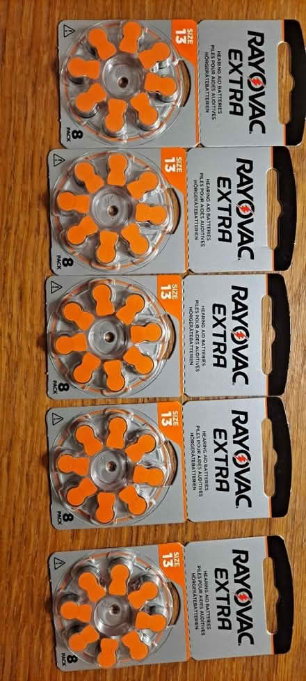 Photo of free Rayovac Size 13 Batteries (Wolverton, MK12) #2