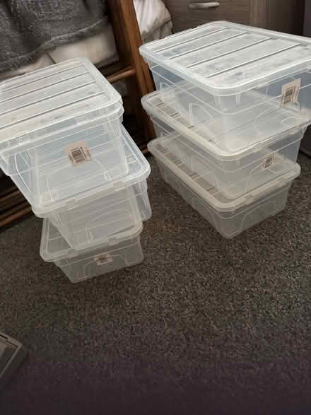 Photo of free Small storage boxes (Shelley Rd area, Wboro NN8) #1