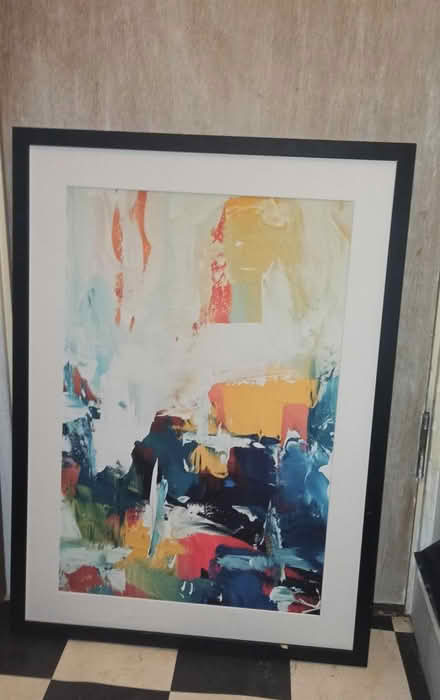 Photo of free Print black wooden frame (Victoria SW1P) #1