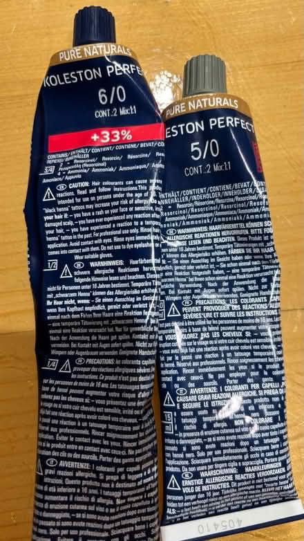 Photo of free Hair dye (Walthamstow / Higham Hill E17) #1