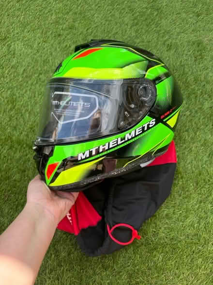 Photo of free Motorbike helmet - size M 57-58 (Wadsley Bridge S5 8) #1