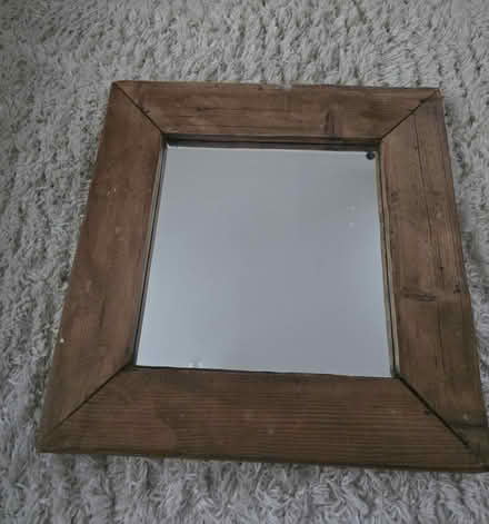 Photo of free Mirror With Wooden Frame (DA1) #1