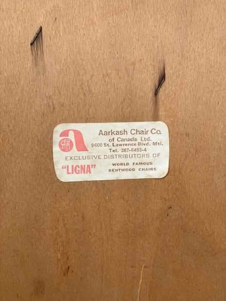 Photo of free 2 bentwood chairs (Tunney's Pasture) #1