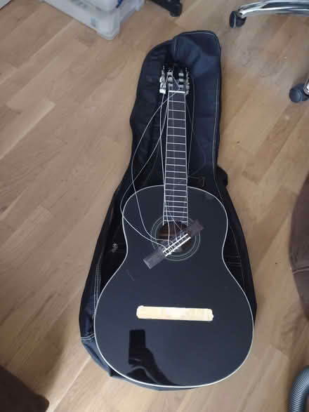 Photo of free Acoustic guitar (needs repair) (Manor S2) #1