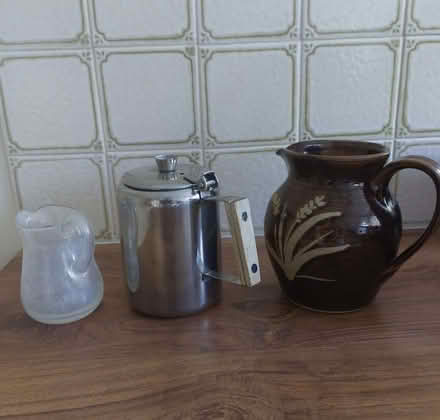 Photo of free 2 jugs and 1 single-cup teapot (or coffee pot) (Fords Farm RG31) #1