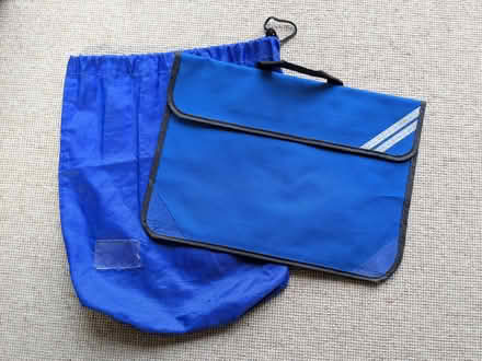 Photo of free Primary school book bag and PE drawstring bag (Baldock SG7) #1