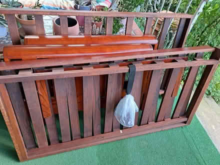 Photo of free Full-size Futon Frame & Mattress (Brightwood-Takoma) #1
