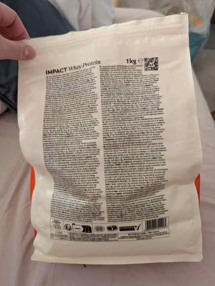 Photo of free Unflavoured protein powder (CM12) #3