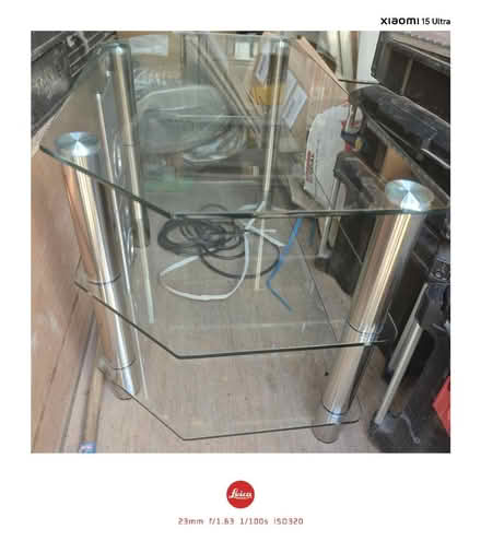 Photo of free Glass TV stand (Chadwell Heath RM6) #2