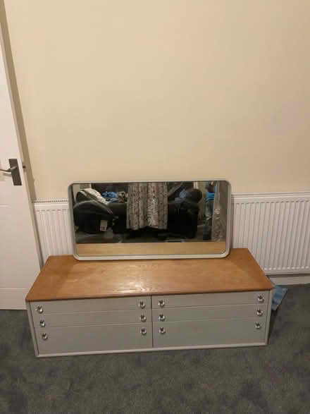 Photo of free Brown and white dresser (OL79LW) #3