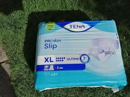 Photo of free XL. Tena slip protective PADS (MK14 Great Linford) #1