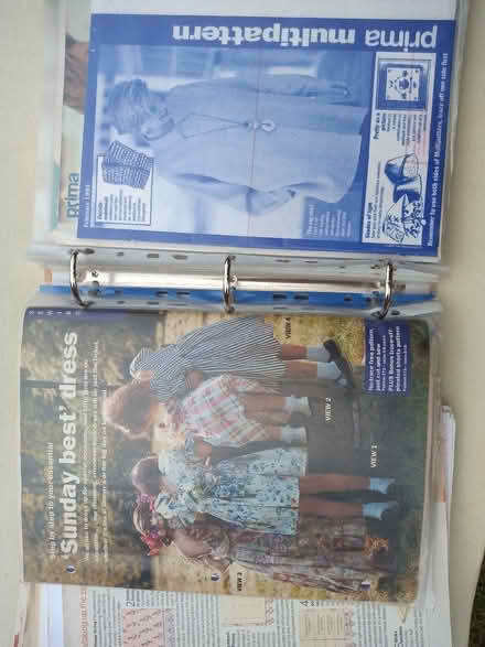 Photo of free Sewing/crafts/few knitting patterns collected into a folder (Blakenall WS3) #3