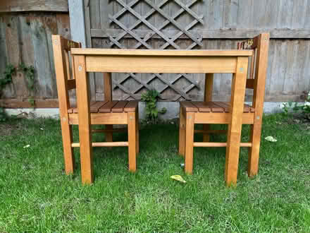 Photo of free children's table and chairs 50x59x50 cms l x w x h (CO12) #1