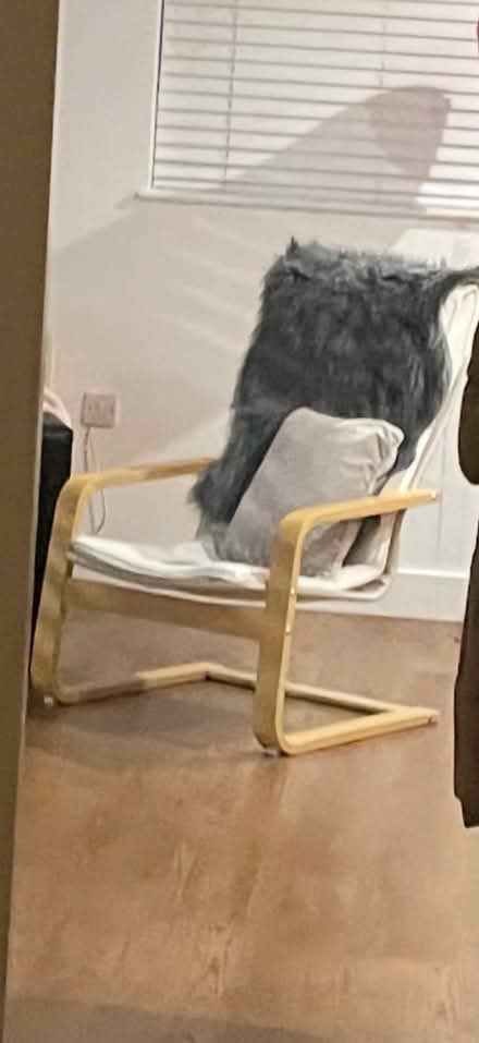 Photo of free IKEA Poang chairs and foot stall (Banstead High Sreet) #3