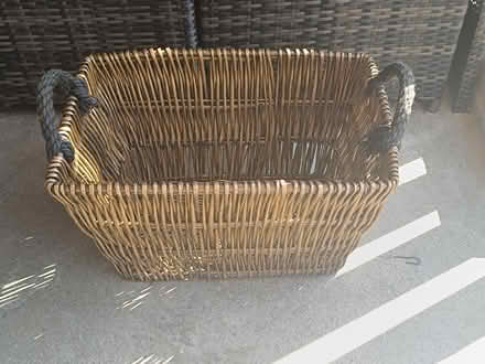Photo of free Wicker basket (Barming ME16 9) #1