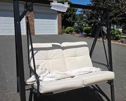 Photo of free Swing with cushions (Somerset) #1