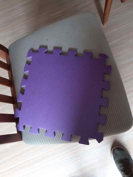 Photo of free 14 'yoga mat' squares assorted colours (South Heighton BN9) #1